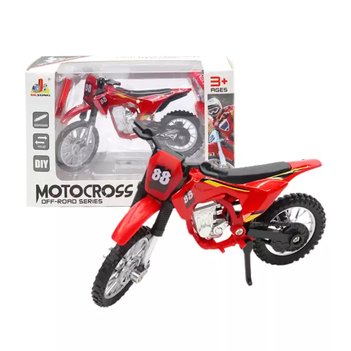 Alloy Model Motosikler Off-Road Serisi 1:18
