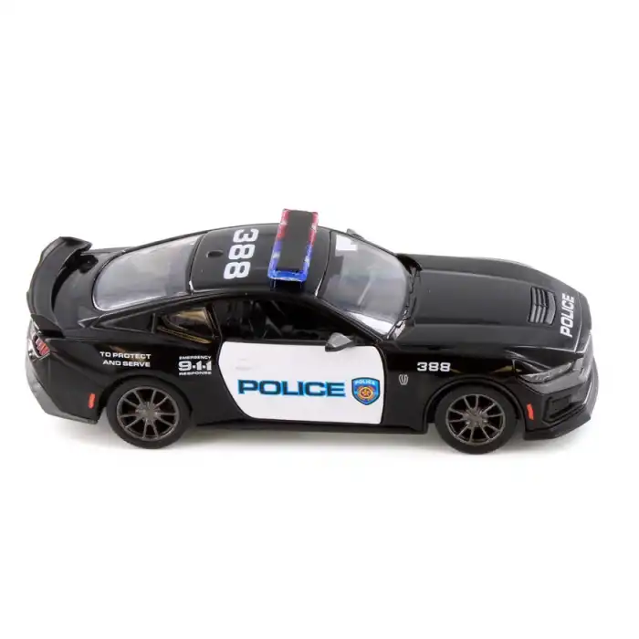 Kinsmart 1/38 1967 Ford Mustang Dark Horse - KT5455WF