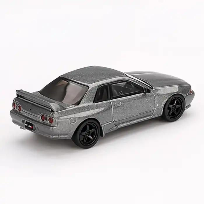 MINI GT 1/64 Nissan Skyline GT-R  (NISMO BNR32 CRS Version) Dark Metal Gray - MGT01024