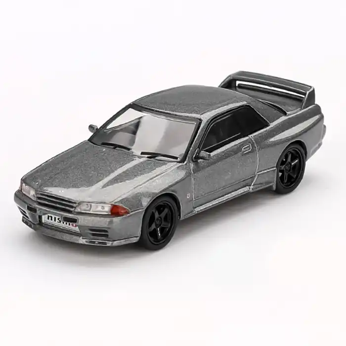 MINI GT 1/64 Nissan Skyline GT-R  (NISMO BNR32 CRS Version) Dark Metal Gray - MGT01024