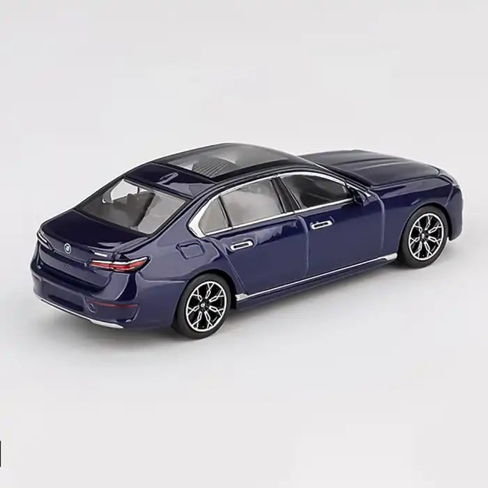 MINI GT 1/64 BMW i7 xDrive60 Tanzanite Blue Metallic - MGT01111