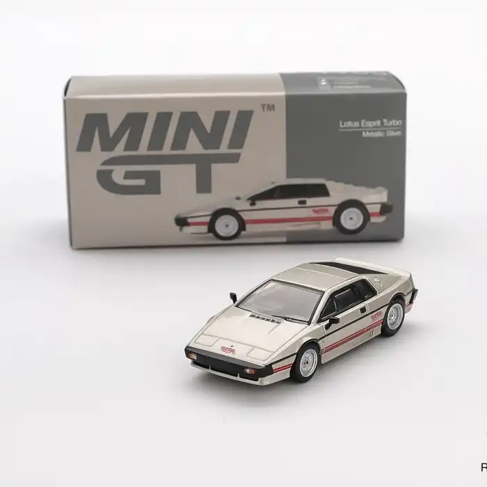 MINI GT 1/64 Lotus Esprit Turbo Metallic Silver - MGT01109
