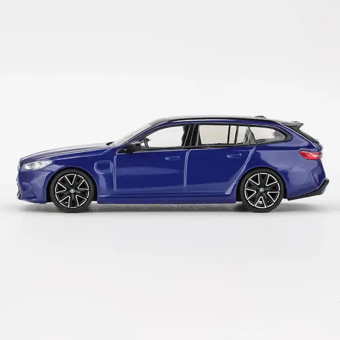 Mini GT 1/64 BMW M5 Touring (G99) MarinaBay Blue Metallic - MGT01080