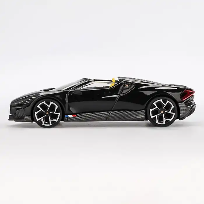 Mini GT 1/64 Bugatti W16 Mistral Black - MGT01058