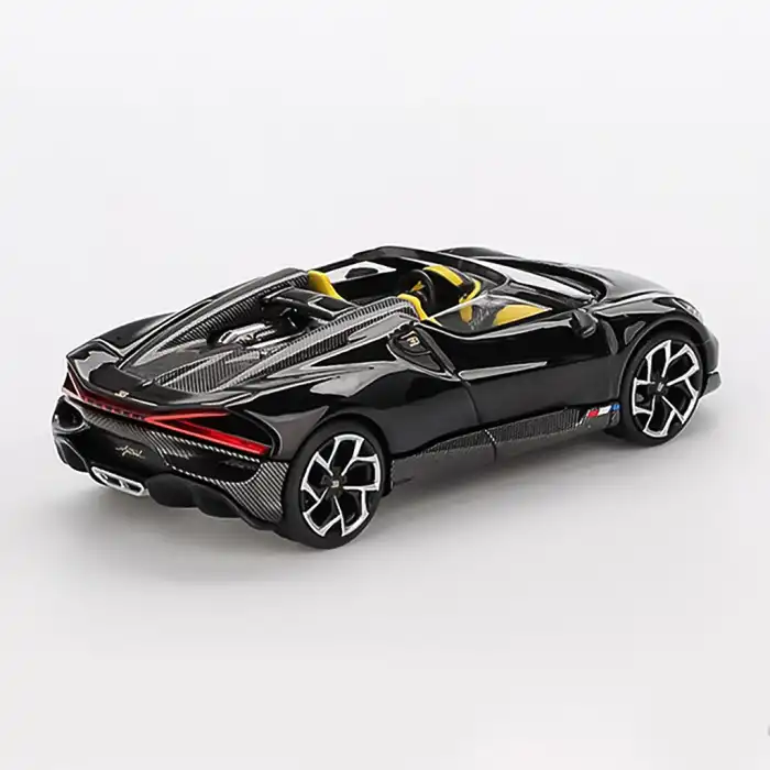 Mini GT 1/64 Bugatti W16 Mistral Black - MGT01058
