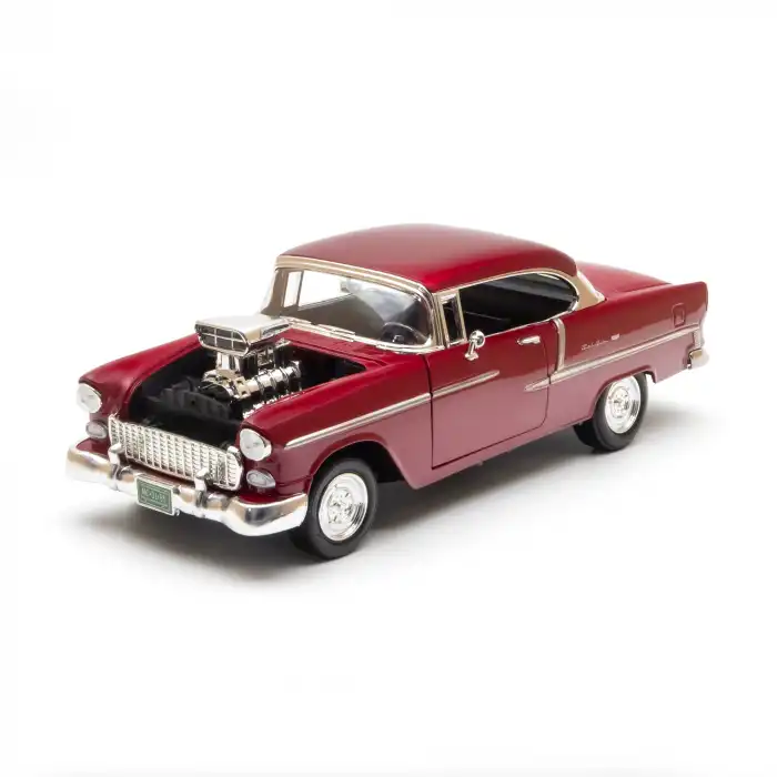 Motor Max 1:18 1955 Chevy Bel Air Diecast Model Araba - 79002