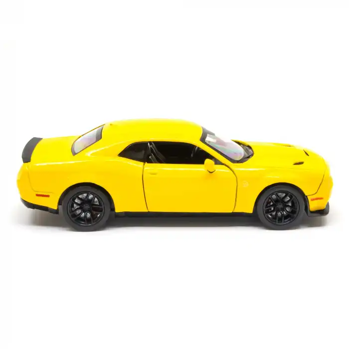 Motor Max 1:24 2018 Dodge Challenger SRT Hellcat Widebody Die-Cast Sarı Model Araba - 79350
