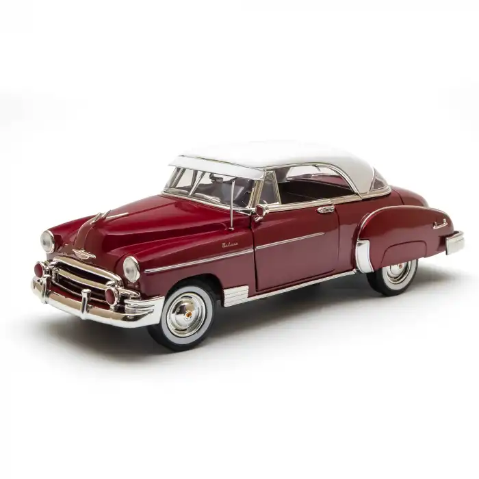 Motor Max 1:18 1950 Chevy Bel Air Diecast Model Araba Kırmızı - 73111