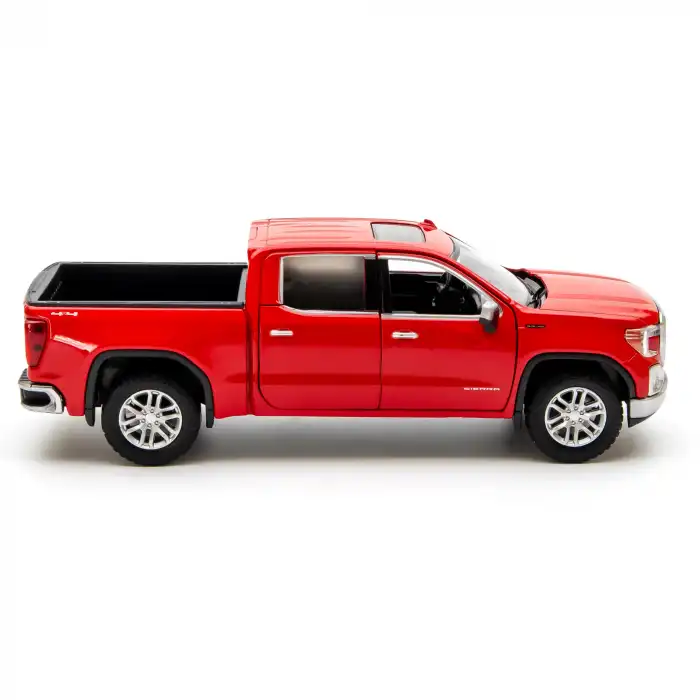 Motor Max 1:27 2019 GMC Sierra 1500 SLT Crew Cab Diecast Model Araba Kırmızı - 79361