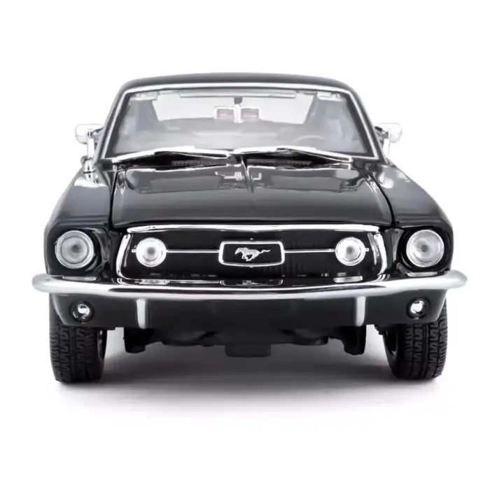 Maisto 1:18 1967 Ford Mustang GTA Fastback Diecast Model Araba Siyah - 31166