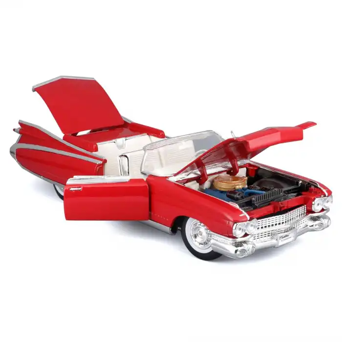 Maisto Premiere Edition 1:18 Cadillac Eldorado Biarritz 1959 Diecast Model Araba Kırmızı - 36813