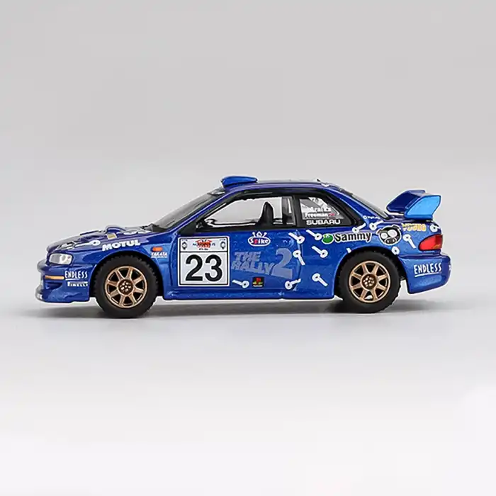 Mini GT 1/64 Subaru Impreza WRC99 #23 2000 Acropolis Rally - MGT01078