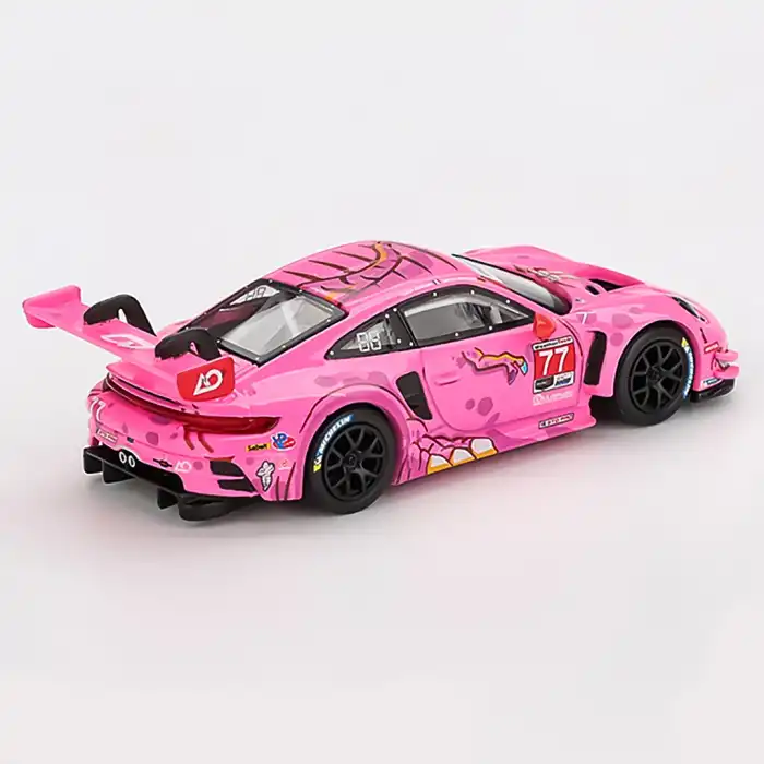 Mini GT 1/64 Porsche 911 GT3 R AO Racing 2024 IMSA ROAD AMERICA - MGT01052
