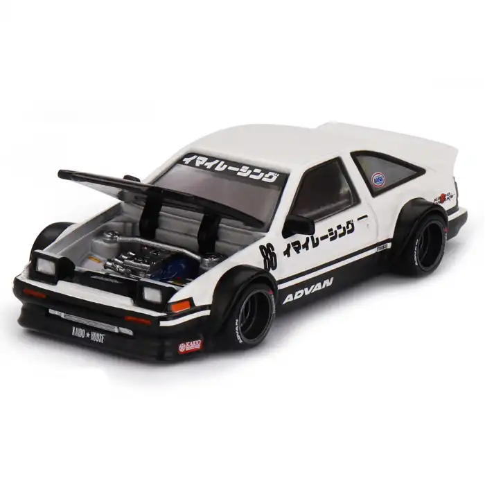 Mini GT 1/64 Kaido House Toyota AE86 Sprinter Trueno Kaido Street V1 - KHMG180
