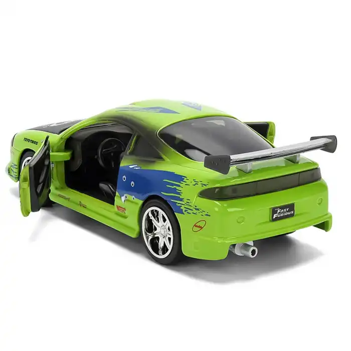 Jada 1:32 Fast & Furious Brians Mitsubishi Eclipse - Kurşun Delikli Versiyon - 24075