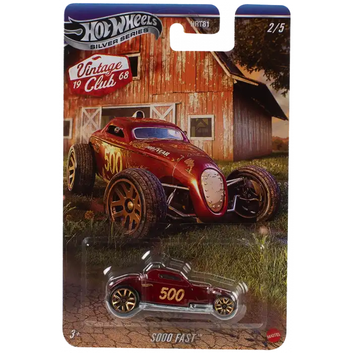 Hot Wheels Silver Series Vintage Club 5 Araçlık Set - HRT81-979H