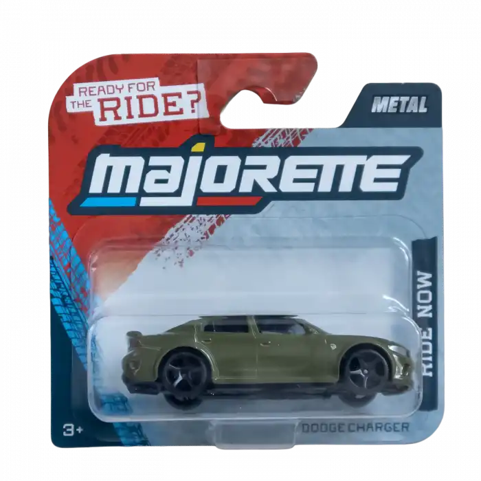 Majorette Street Cars Dodge Charger Yeşil Diecast Model Araba