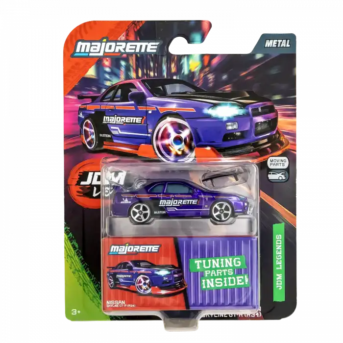Majorette JDM Legends Moving Parts 6lı Koleksiyon Seti