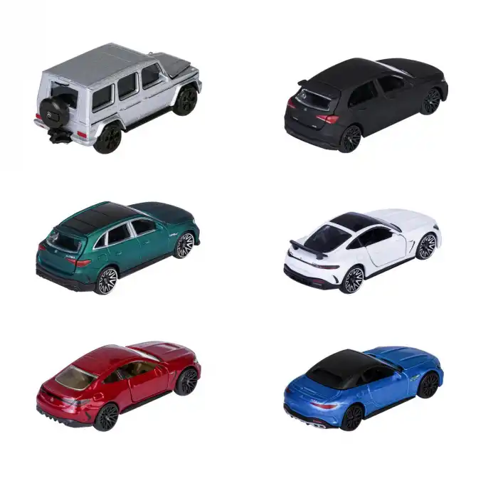 Majorette Mercedes-AMG Premium 6lı Set Die-cast Model Araba