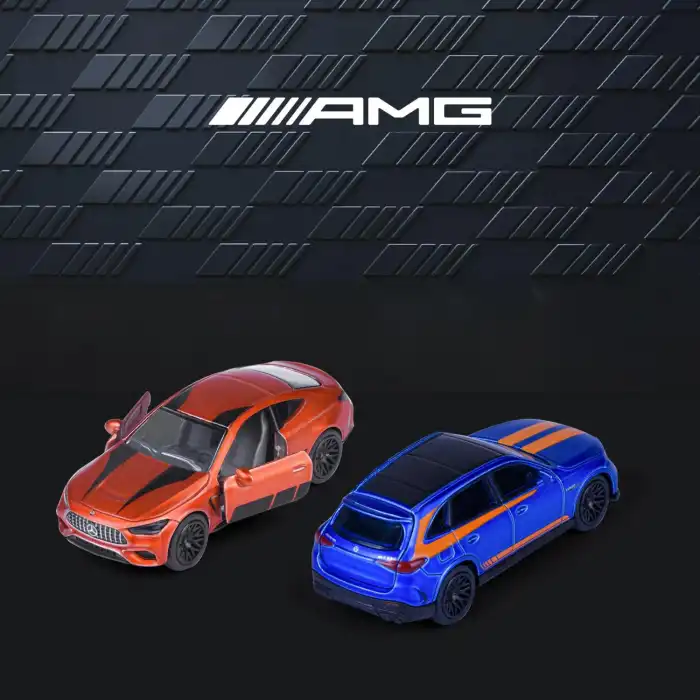 Majorette Mercedes AMG Deluxe 6lı Die Cast Model Araba