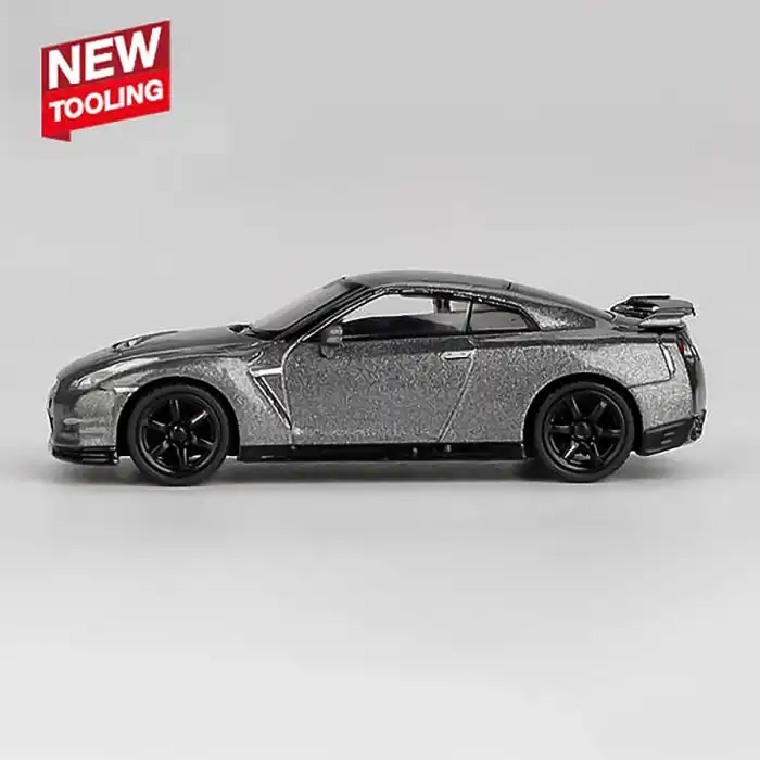 Mini GT 1/64 NISSAN GT-R 2013 Dark Metal Gray (NISMO R35) - MGT01089