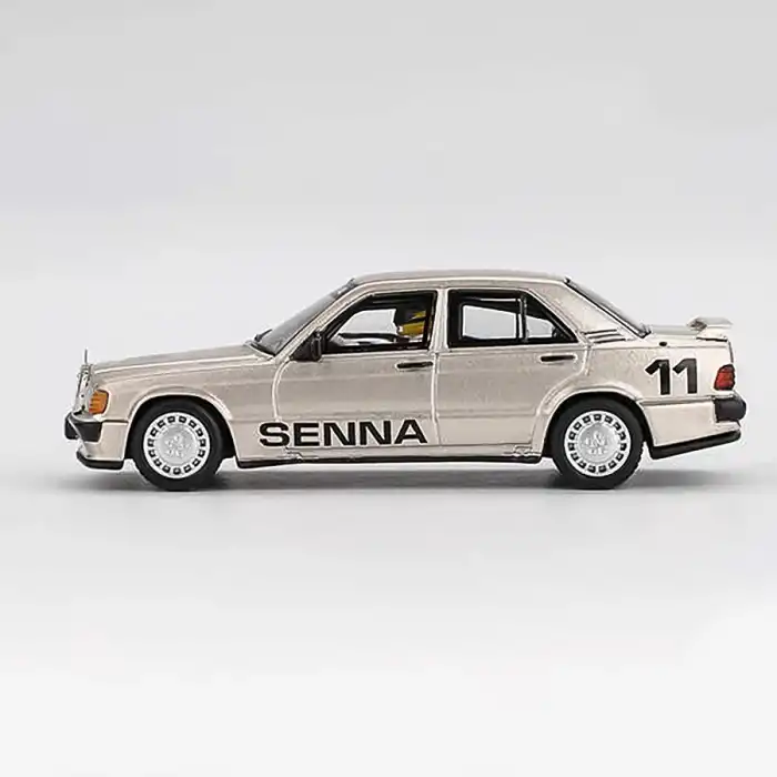 Mini GT 1/64 Mercedes-Benz 190 E 2.3-16 Ayrton Senna w/ Figure - MGT01076