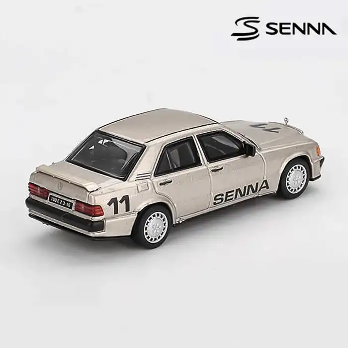 Mini GT 1/64 Mercedes-Benz 190 E 2.3-16 Ayrton Senna w/ Figure - MGT01076