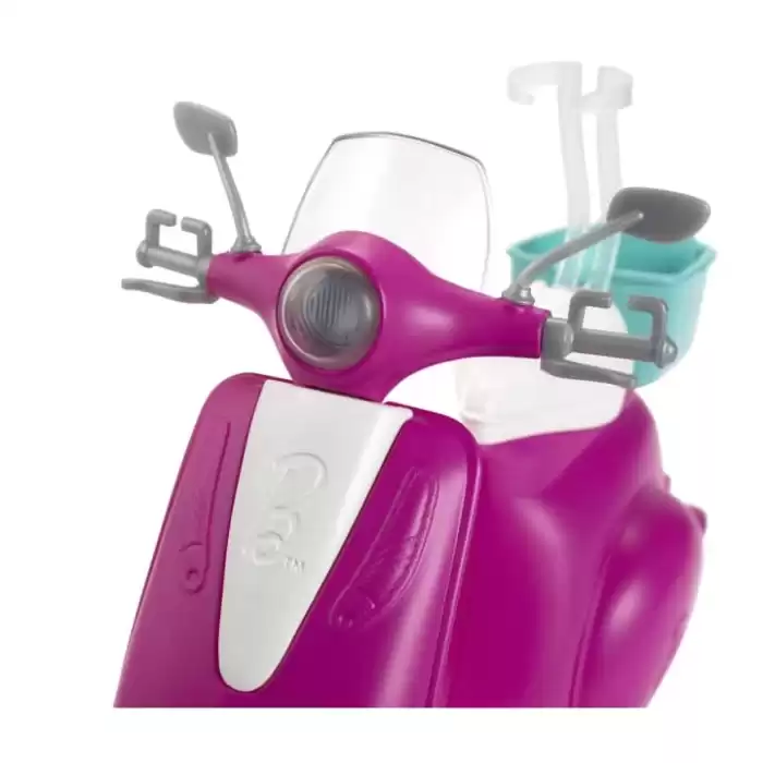 Barbie Bebek ve Eğlenceli Scooterı , GBK85