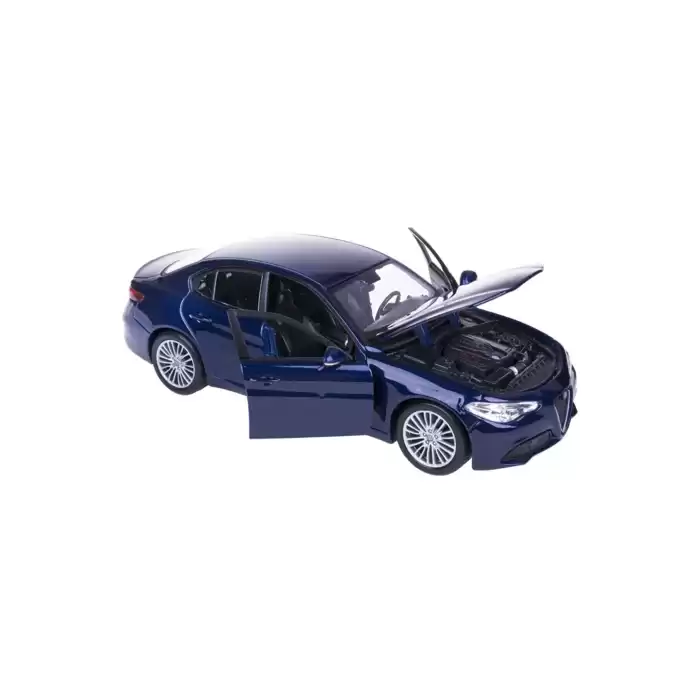 Bburago 1:24 Alfa Romeo Giulia Lacivert
