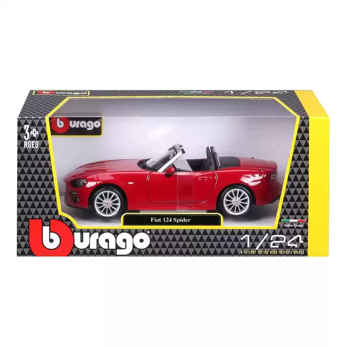 Bburago 1:24 Fiat 124 Spider
