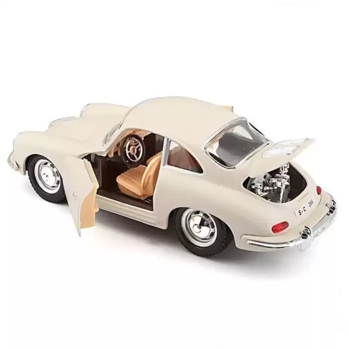Bburago 1:24 Porsche 356B Coupe - Bej (1961)