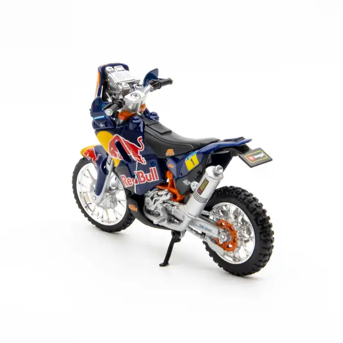Bburago 1:18 KTM 450 Rally (Dakar Rally) Diecast Model Motosiklet - 51070