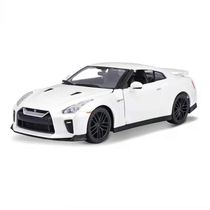 Bburago 1:24 2017 Nissan GT-R Diecast Model Araba Beyaz - 21082