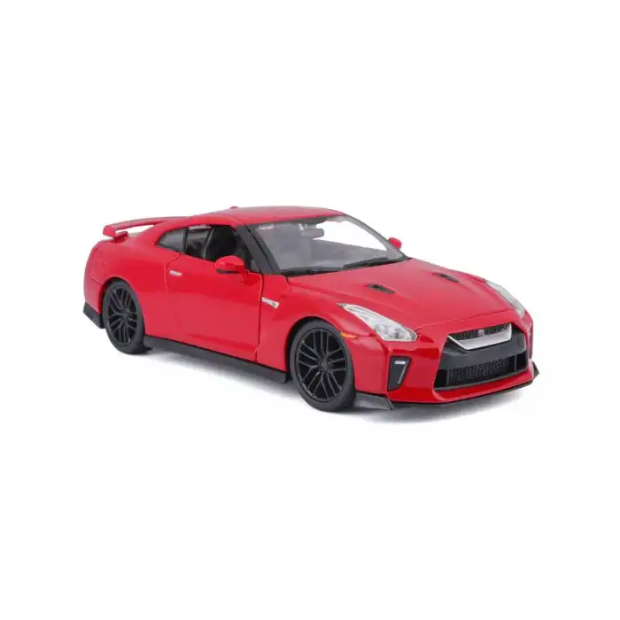 Bburago 1:24 2017 Nissan GT-R Diecast Model Araba Kırmızı - 21082