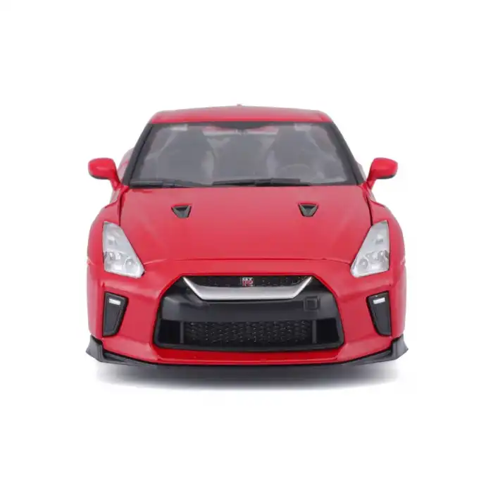 Bburago 1:24 2017 Nissan GT-R Diecast Model Araba Kırmızı - 21082