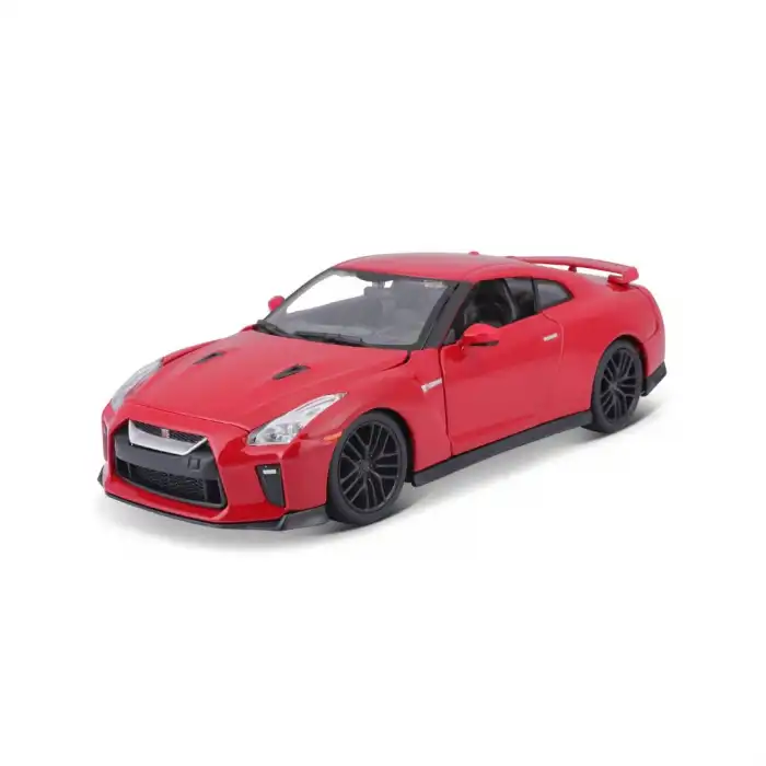 Bburago 1:24 2017 Nissan GT-R Diecast Model Araba Kırmızı - 21082