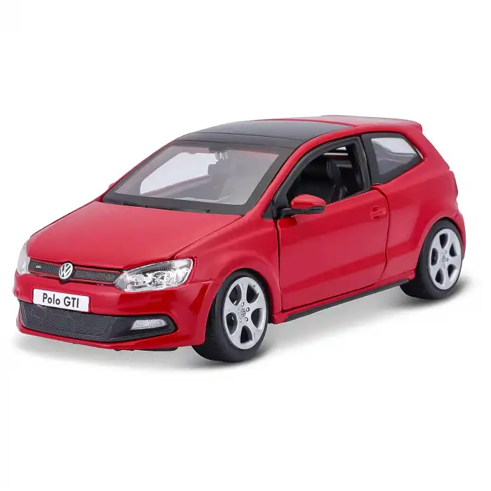 Bburago 1:24 VW Polo GTI Mark 5 Diacast Model Araba - 21059