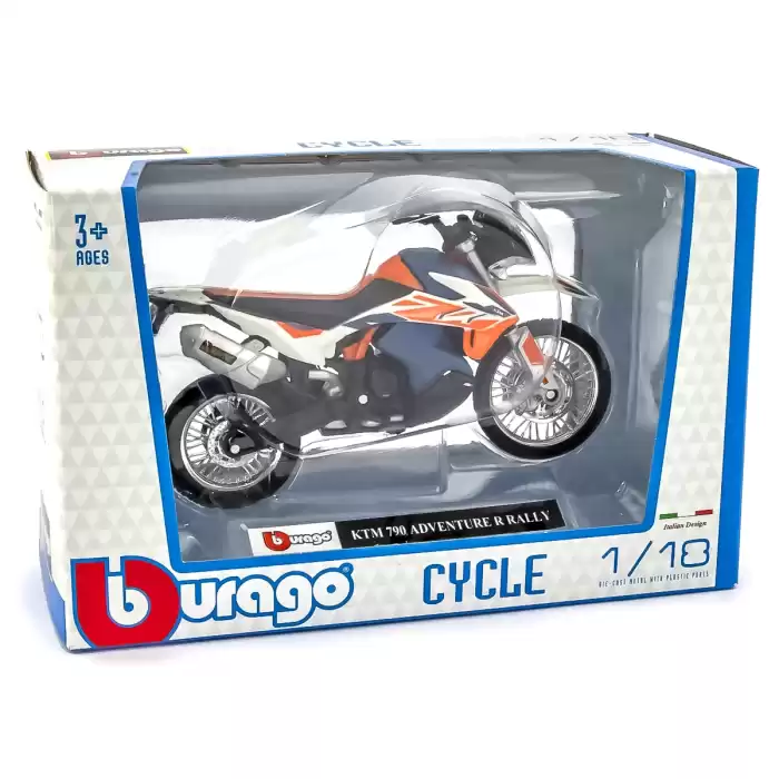 Bburago KTM 790 Adventure R Rally - 1/18