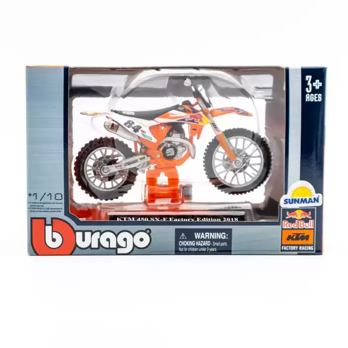 Bburago KTM 450 SX-F Factory Edition 2018 - 51070