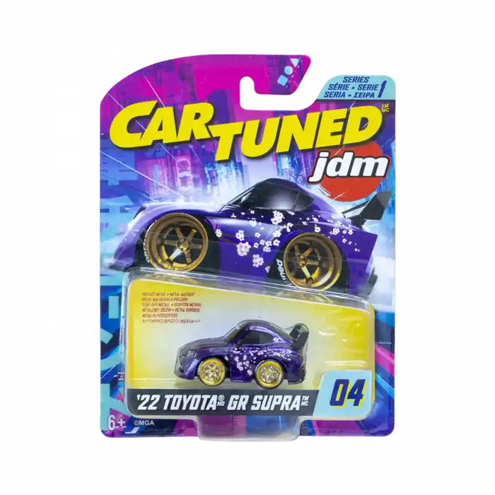 CarTuned JDM Seri 1 2022 Toyota GR Supra (Mor)
