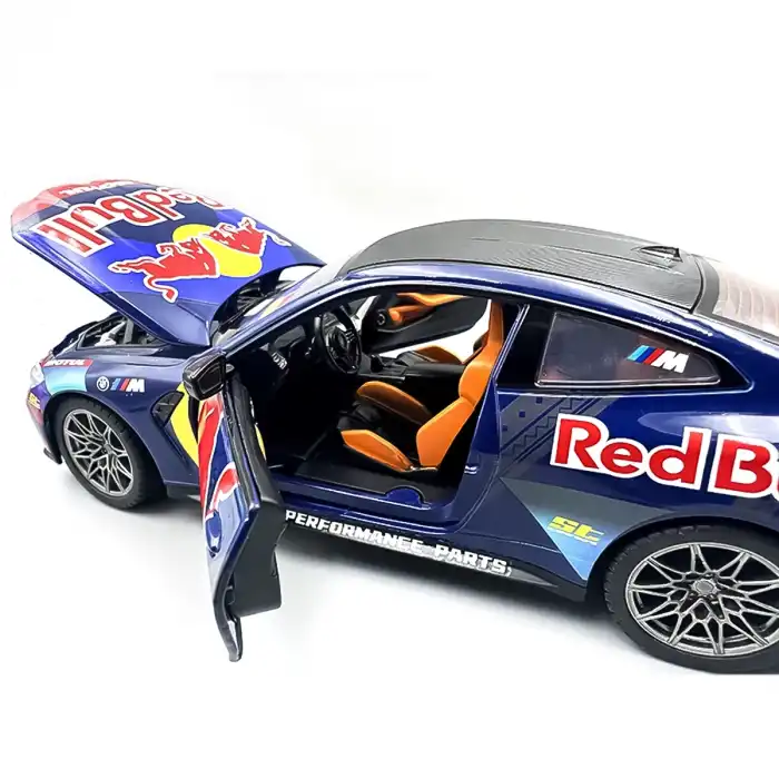 CCA 1:23 BMW M4 Red Bull Diecast Model Araba - 68292A