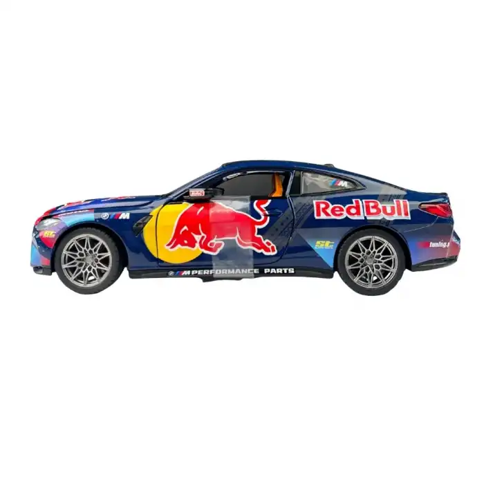 CCA 1:23 BMW M4 Red Bull Diecast Model Araba - 68292A