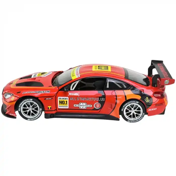 CCA 1:24 BMW M6 GT3 Diecast Model Araba Kırmızı - 68278AR