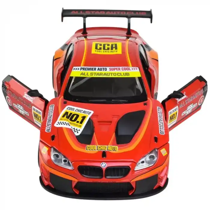 CCA 1:24 BMW M6 GT3 Diecast Model Araba Kırmızı - 68278AR