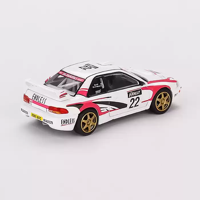 MINI GT: 1/64 Subaru Impreza WRC98 1999 Rally Tour de Corse #22