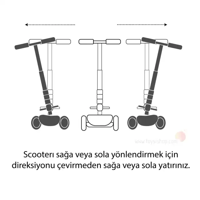 Cool Wheels Combo Oturaklı Scooter Mavi - FR59557
