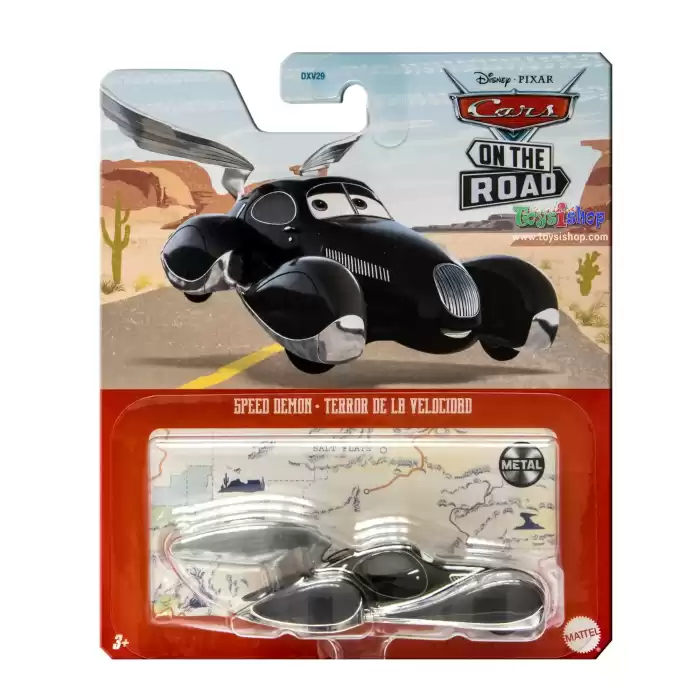 Disney Pixar Cars - Lightning McQueen With Racing & Speed Demon - İkili Setler