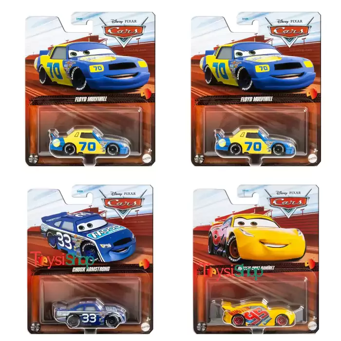 Disney Pixar Cars Tekli Karakter Araçları DXV29 - 96DW 24lü Kutu