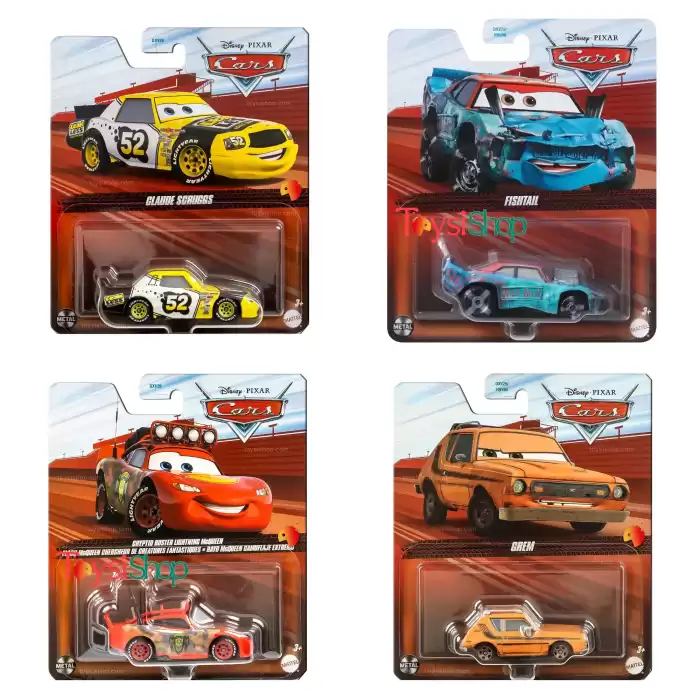 Disney Pixar Cars Tekli Karakter Araçları DXV29 - 96DW 24lü Kutu