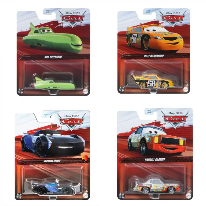 Disney Pixar Cars Tekli Karakter Araçları DXV29 - 96DX 24lü Kutu